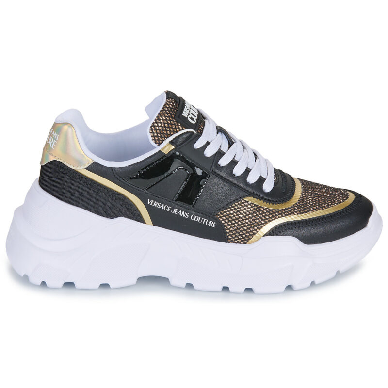 Zapatillas bajas Versace Jeans Couture VA3SC4 negras para mujer - 2
