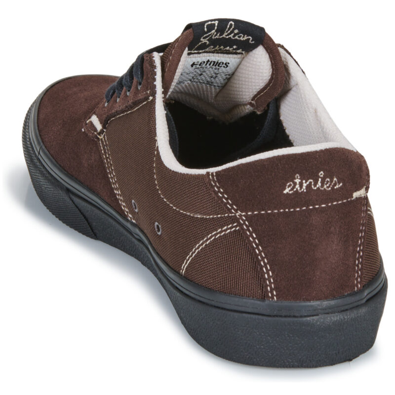 Etnies ETNIES BARGE PLUS BROWN BLACK Brown Skate Shoes Men - 5