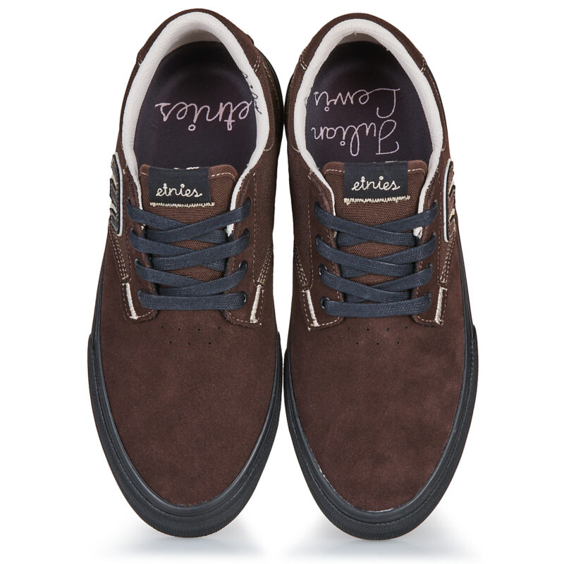 Etnies ETNIES BARGE PLUS BROWN BLACK Brown Skate Shoes Men - 6