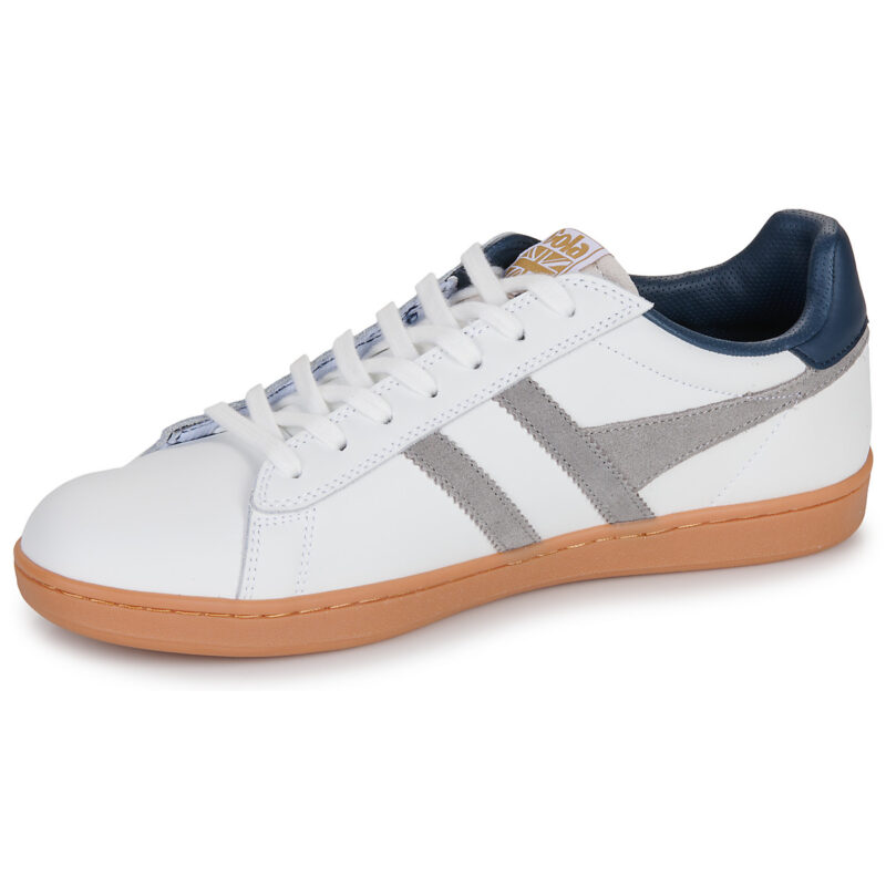 Gola Equipe II Leather Bianco Sneakers Uomo - 4