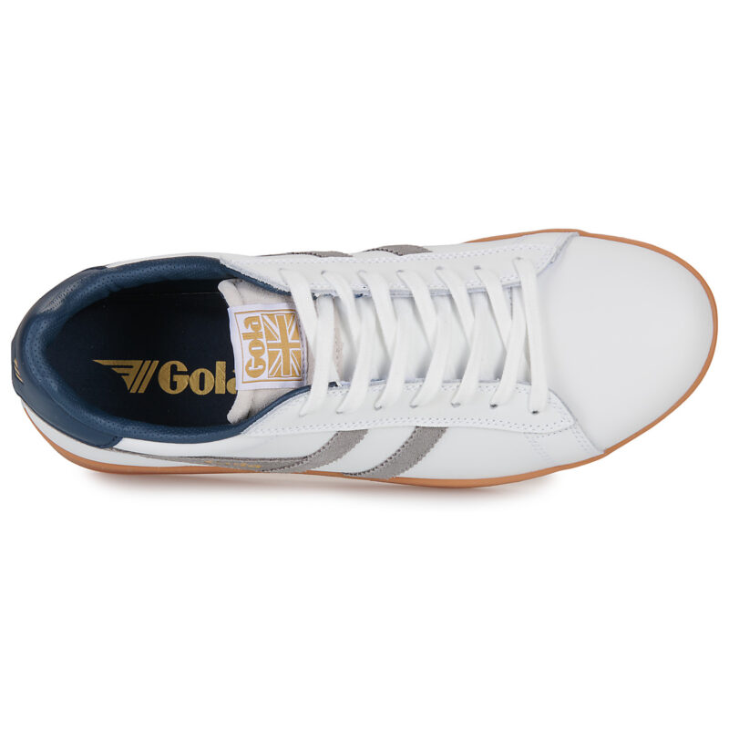Gola Equipe II Leather Bianco Sneakers Uomo - 6