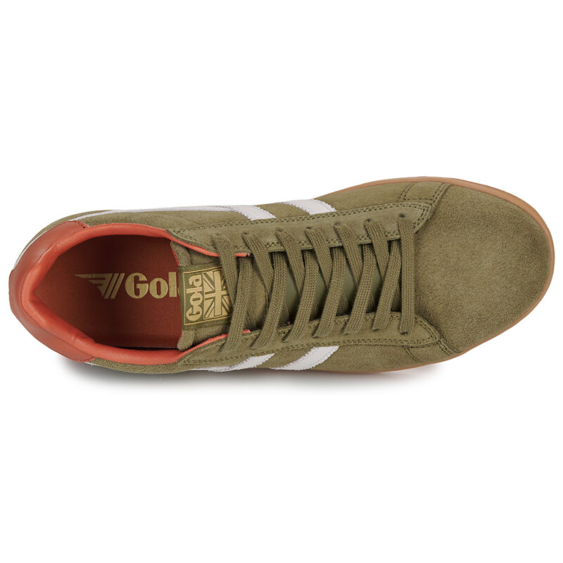 Gola Equipe II Suede Kaki Sneakers Uomo - 6