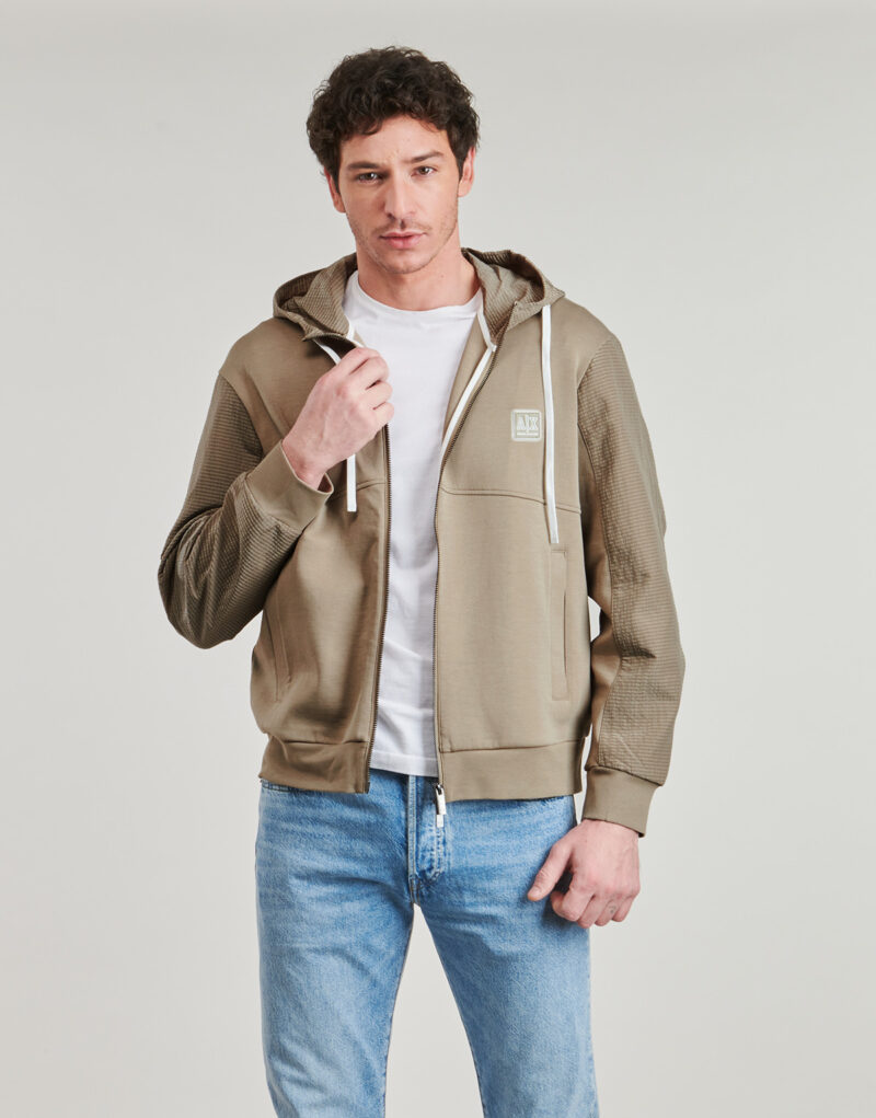 Felpe con cappuccio Armani Exchange XM000480 Kaki Felpe con cappuccio Uomo - 2