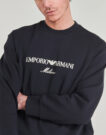 Felpe Emporio Armani SWEATSHIRT EM001052 Marine Felpe Uomo - 5