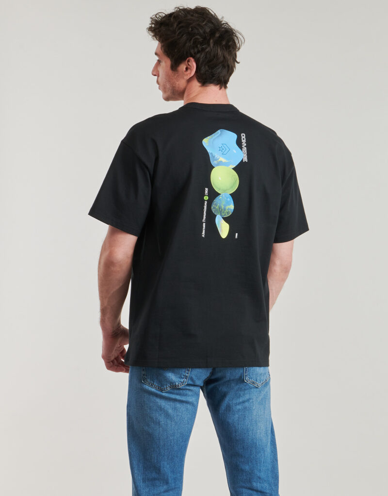 T-shirt Converse ALTERNATE TRANSMISSIONS LOOSE-FIT T-SHIRT Nero T-shirt maniche corte Uomo - 2