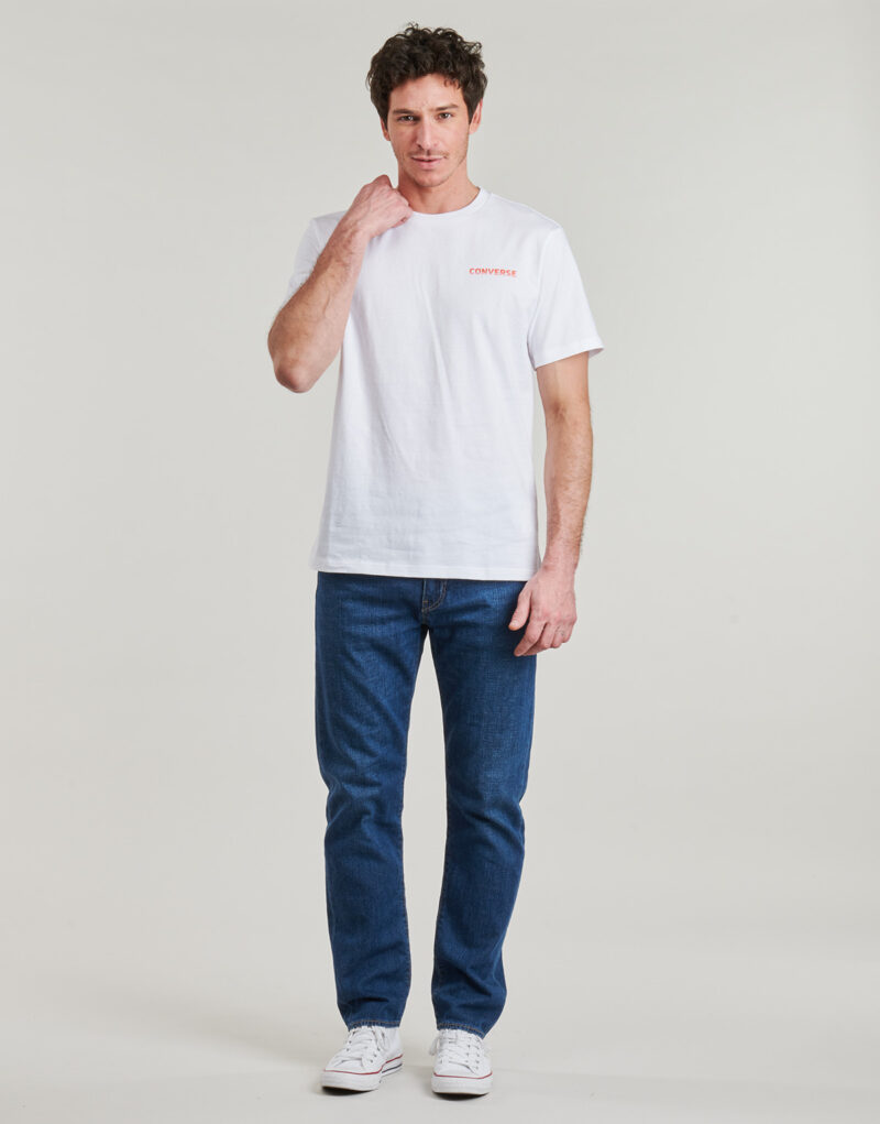 T-shirt Converse OTHERWORLDLY TRANSMISSIONS T-SHIRT Bianco T-shirt maniche corte Uomo - 3