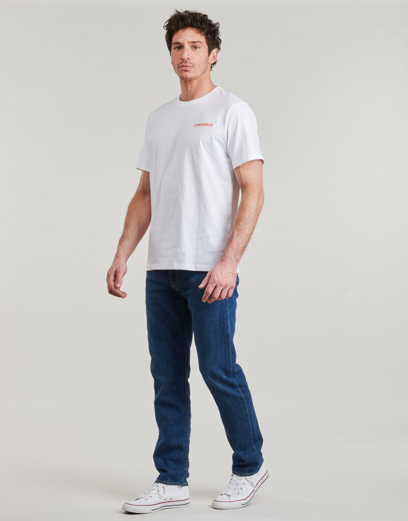 T-shirt Converse OTHERWORLDLY TRANSMISSIONS T-SHIRT Bianco T-shirt maniche corte Uomo - 4