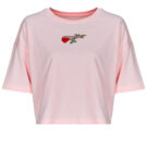 T-shirt Converse TLMN VDAY CROP OS TEE Rosa T-shirt maniche corte Donna - 1