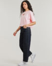 T-shirt Converse TLMN VDAY CROP OS TEE Rosa T-shirt maniche corte Donna - 3