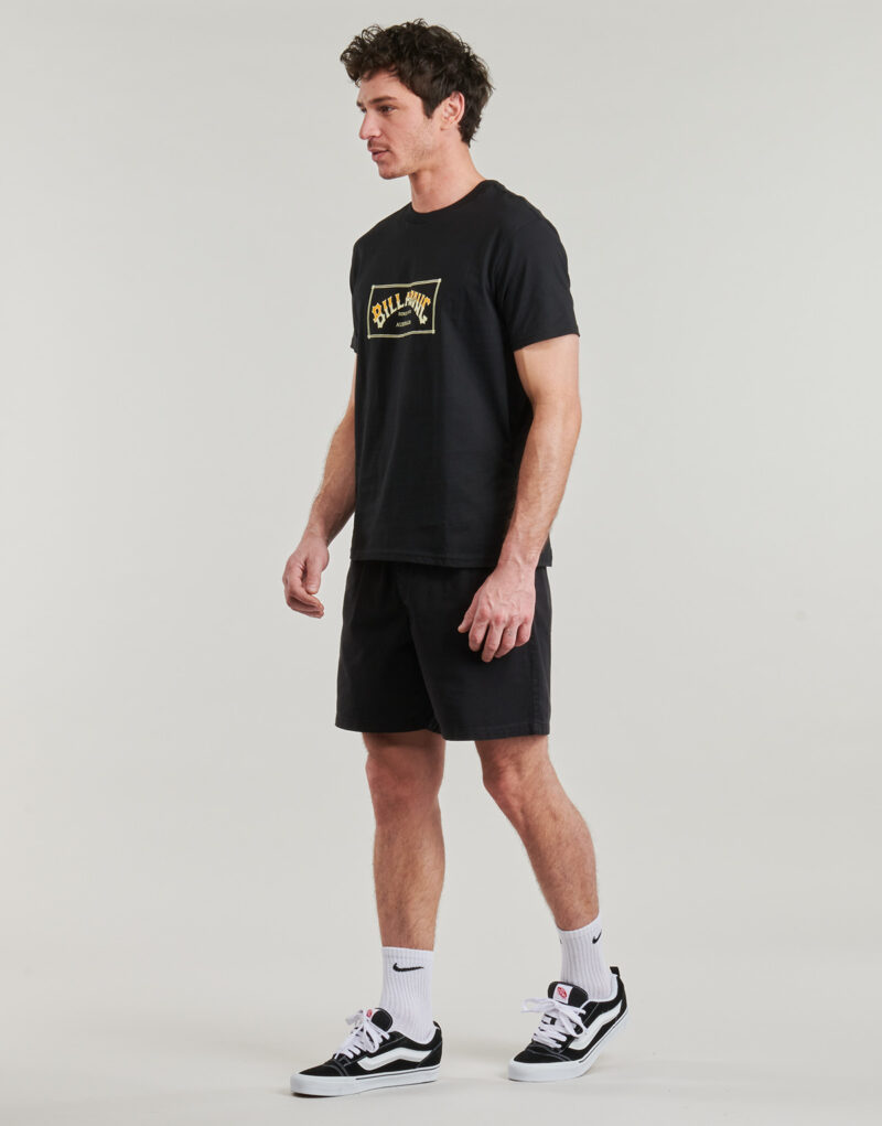 Camiseta Billabong ARCH SS negra para hombre - 3