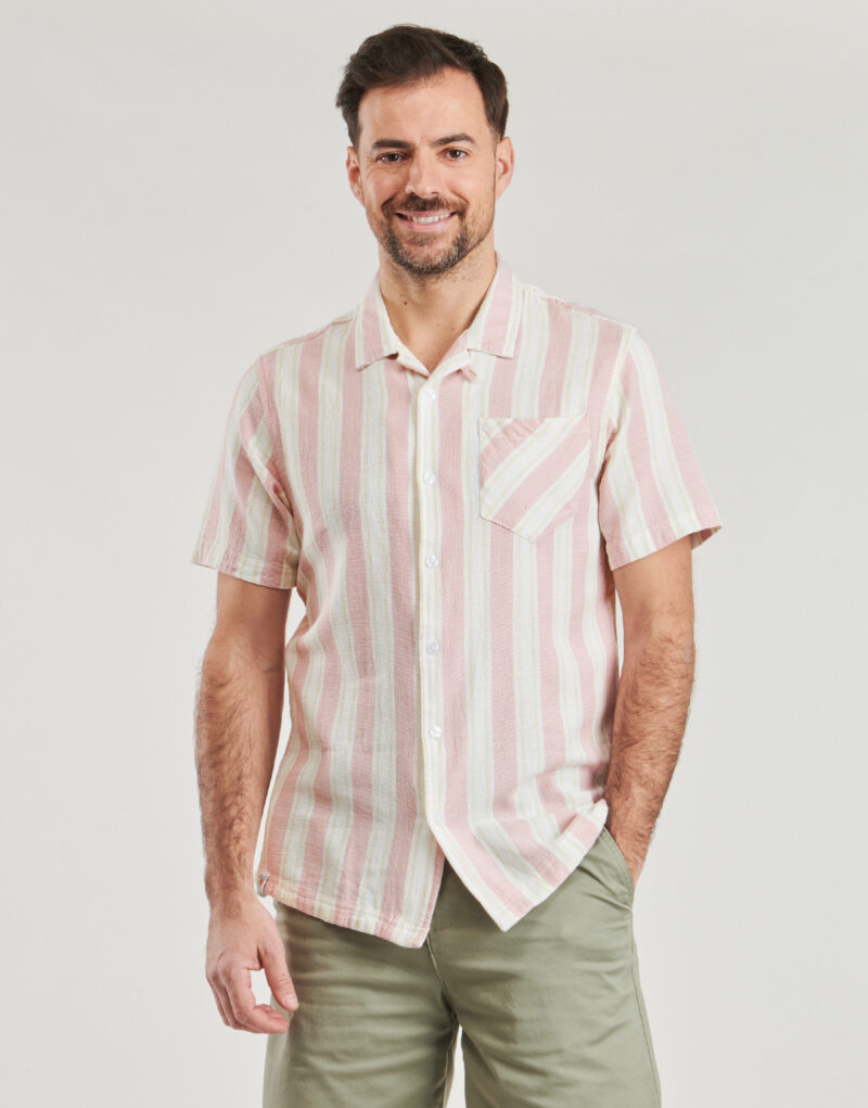 Camicia a maniche corte Deeluxe CURRIES Multicolore Camicie a maniche corte Uomo - 2