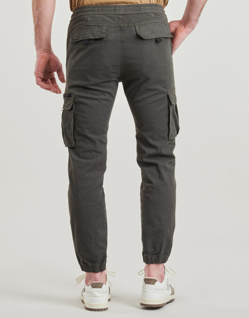Pantalone Cargo Deeluxe MONROE Nero Pantalone Cargo Uomo - 4
