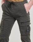 Pantalone Cargo Deeluxe MONROE Nero Pantalone Cargo Uomo - 5