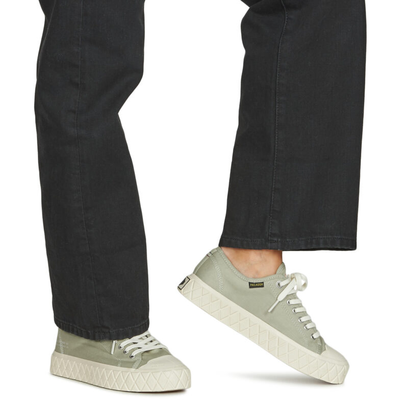 Palladium PALLA ACE CVS Gr&uuml;ne Low-Top-Sneaker f&uuml;r Damen - Gr&ouml;&szlig;e 8