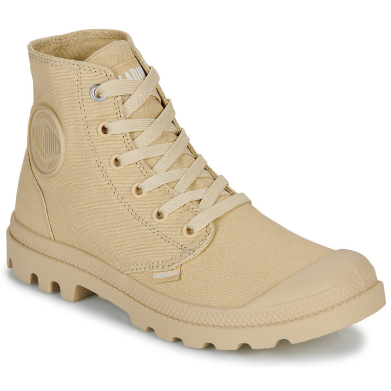 Palladium  MONO CHROME  Beige -  Sneakers alte Donna - 1