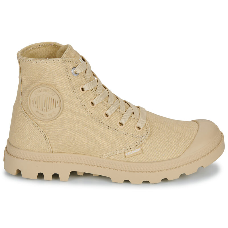 Palladium  MONO CHROME  Beige -  Sneakers alte Donna - 2