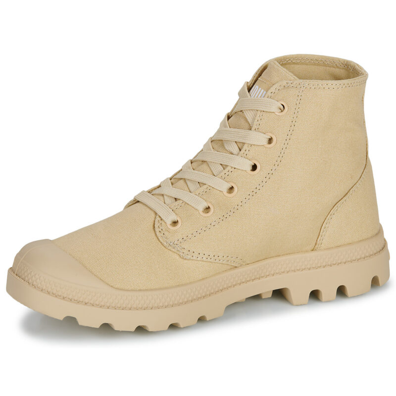 Palladium  MONO CHROME  Beige -  Sneakers alte Donna - 4