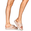 Clarks ALDA GLIDE Beige Claquette Femme - 8