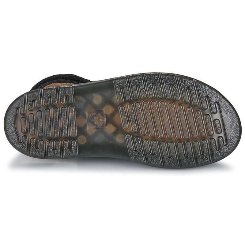 Dr Martens Sabots Jorgie J Mule Black Bronx en daim noir – Sabots pour enfants - 7