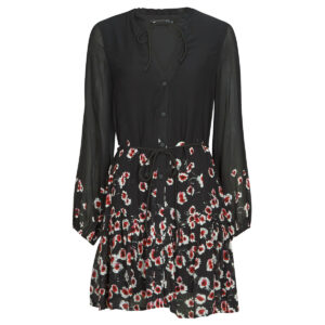 Abito corto  Desigual  BASILEA  Nero -  Abiti corti Donna