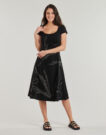 Habiller Desigual BUCAREST Robes longues noires pour femmes - 2