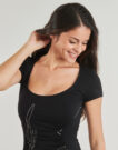 Habiller Desigual BUCAREST Robes longues noires pour femmes - 5