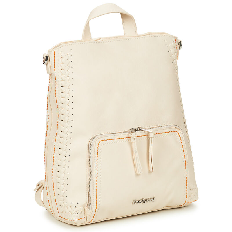 Donna Desigual TRAMA BACKPACK PRETORIA Bianco Zaino Donna - 2