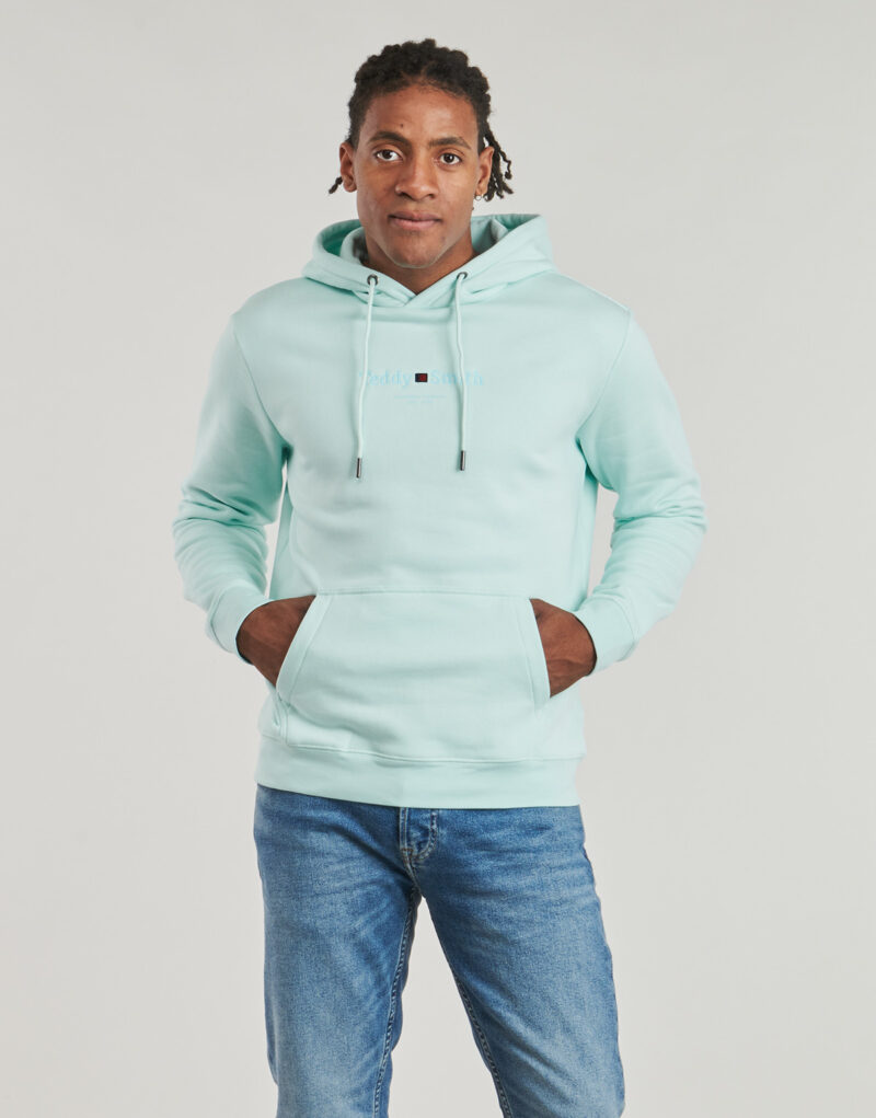 Teddy Smith Kapuzenpullover S-JIM HOODY Blau Herren Kapuzenpullover - 2