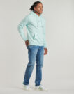 Teddy Smith Kapuzenpullover S-JIM HOODY Blau Herren Kapuzenpullover - 3