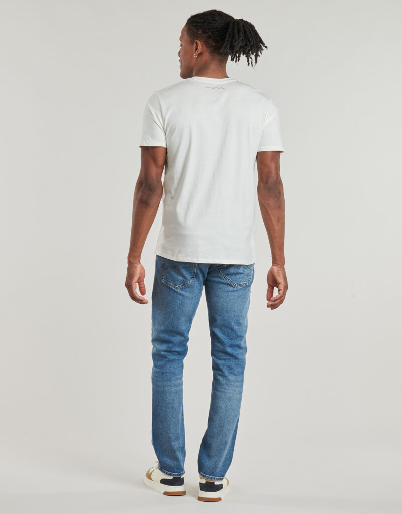 T-Shirt Teddy Smith T-JIM MC Wei&szlig; T-Shirt kurz&auml;rmelig Herren - 4