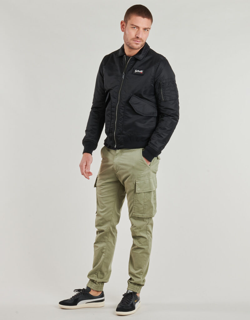 Chaqueta Schott 210-100-RS Negra Chaquetas Hombre - 3