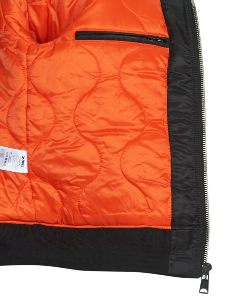 Chaqueta Schott 210-100-RS Negra Chaquetas Hombre - 6