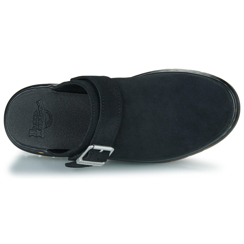 Dr. Martens  Brookline Mule Black Bronx Suede  Nero -  Zoccoli Uomo - 6