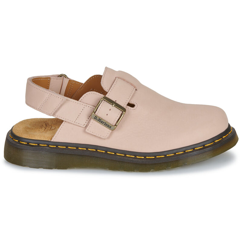 Dr. Martens Jorge II Mule Powder Pink Milled Nubuck Rosa Zoccoli Donna - 2
