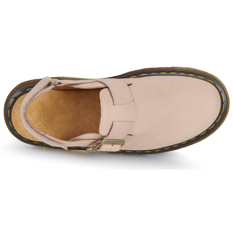 Dr. Martens Jorge II Mule Powder Pink Milled Nubuck Rosa Zoccoli Donna - 6