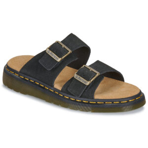 Dr. Martens  Josef Black Suede  Nero -  Ciabatta Uomo