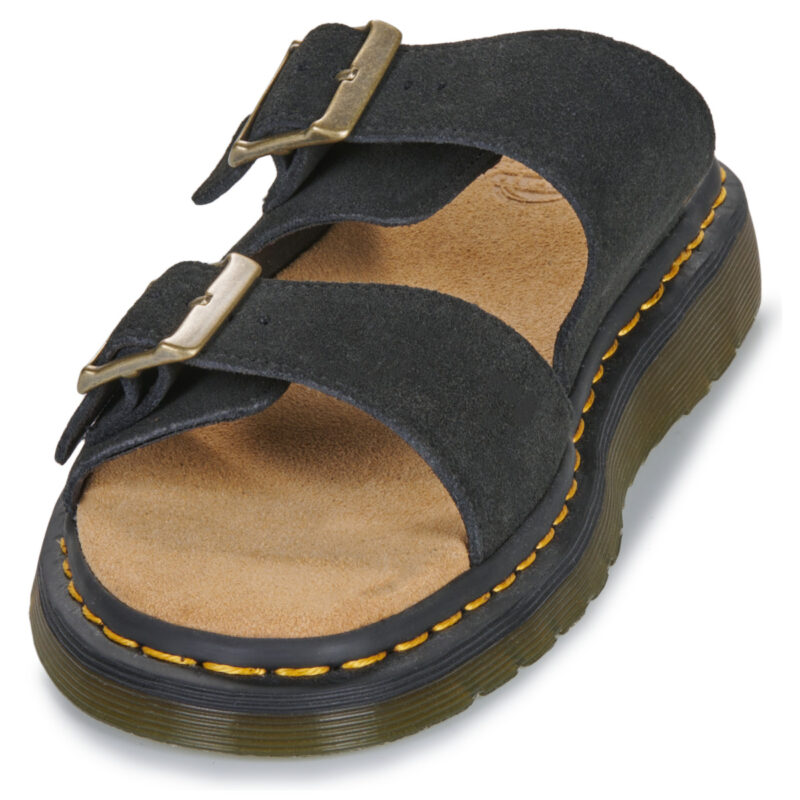 Dr. Martens Josef Black Suede Nero Ciabatta Uomo - 3