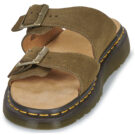 Dr. Martens Josef DMs Olive Bronx Suede Kaki Ciabatta Uomo - 3
