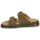 Dr. Martens Josef DMs Olive Bronx Suede Kaki Ciabatta Uomo - 4
