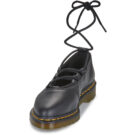 Dr. Martens Elphie II Lace Up Black Virginia Nero Ballerine Donna - 3