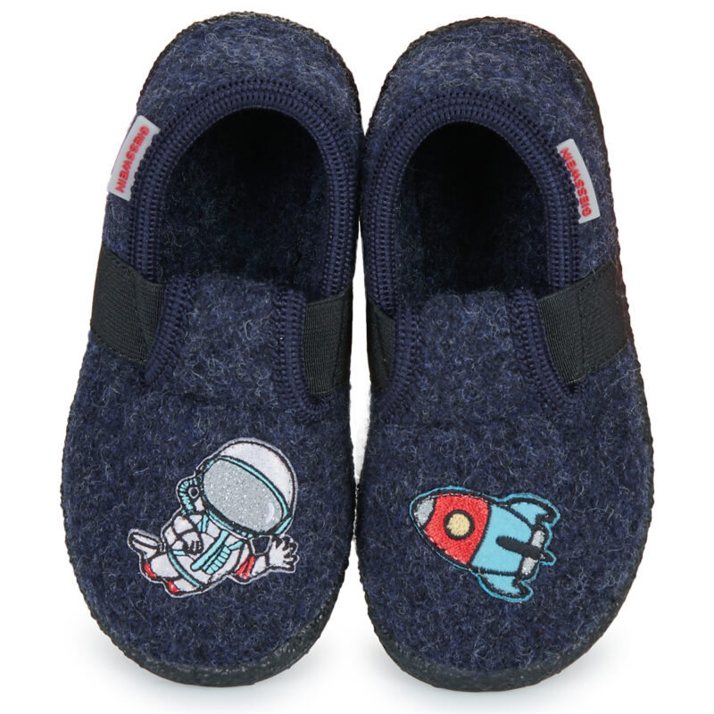 Giesswein TEISNACH Blu Pantofole Bambino - 6