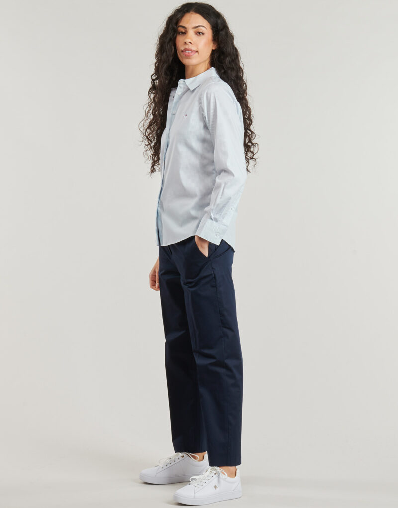 Camicia Tommy Hilfiger ESS POPLIN REGULAR SHIRT Blu Camicie Donna - 3