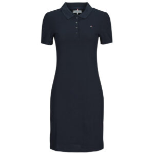Abito corto  Tommy Hilfiger  1985 SLIM PIQUE POLO DRESS SS  Marine -  Abiti corti Donna