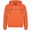 Felpe con cappuccio Tommy Hilfiger TOMMY LOGO HOODY Arancio Felpe con cappuccio Uomo