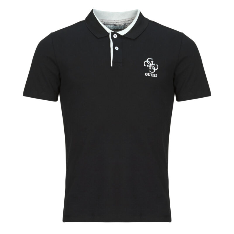 Polo Guess LYLE SS POLO Nero Polo Uomo - 1