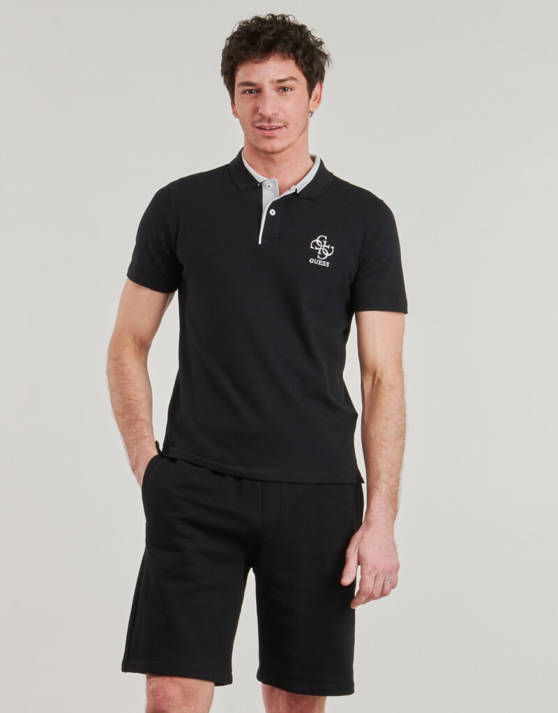 Polo Guess LYLE SS POLO Nero Polo Uomo - 2