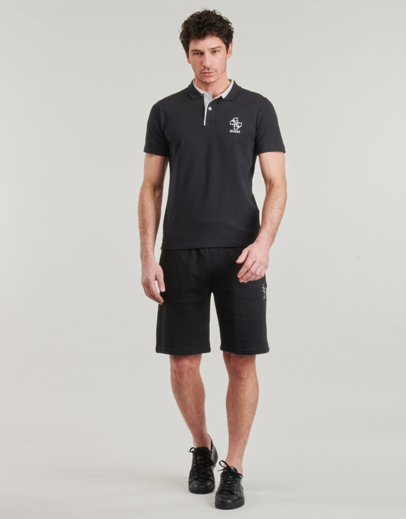 Pantaloni corti Guess CLOVIS Nero Pantaloni corti Uomo - 2