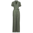 Surv&ecirc;tements / Combinaisons Guess NALINI CUPRO Kaki Tute / Jumpsuit Donna - 1