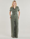 Surv&ecirc;tements / Combinaisons Guess NALINI CUPRO Kaki Tute / Jumpsuit Donna - 2