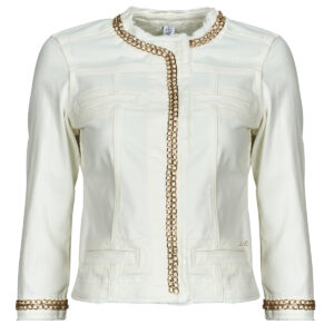Giacca in jeans  Liu Jo  UXX039  Bianco -   Giacche in jeans Donna